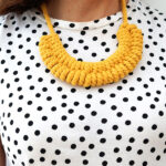 ROPE NECKLACE YELLOW
