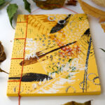 LEAVES NOTEBOOK YELLOW