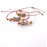 FISH BRACELET RED