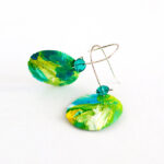 CRYSTAL SUMMER PAINTING EARRINGS