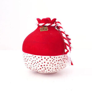 ΓΟΥΡΙ ΚΟΚΚΙΝΟ ΚΕΡΑΜΙΚΟ ΡΟΔΙ DOTS