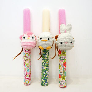 ΛΑΜΠΑΔΑ AMIGURUMI ΠΑΠΑΚΙ-ΠΟΥΛΑΚΙ-ΛΑΓΟΥΔΑΚΙ