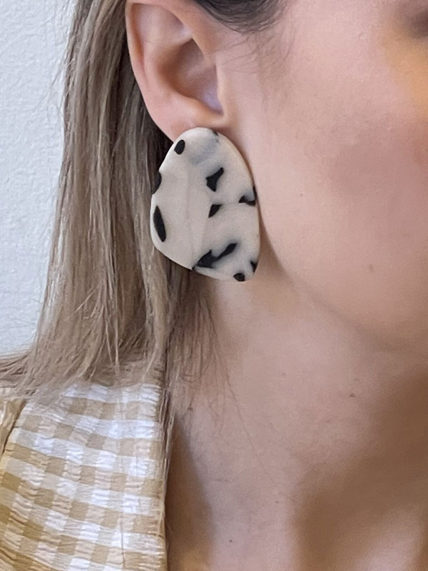 TERRAZZO ABSTRACT EARRINGS